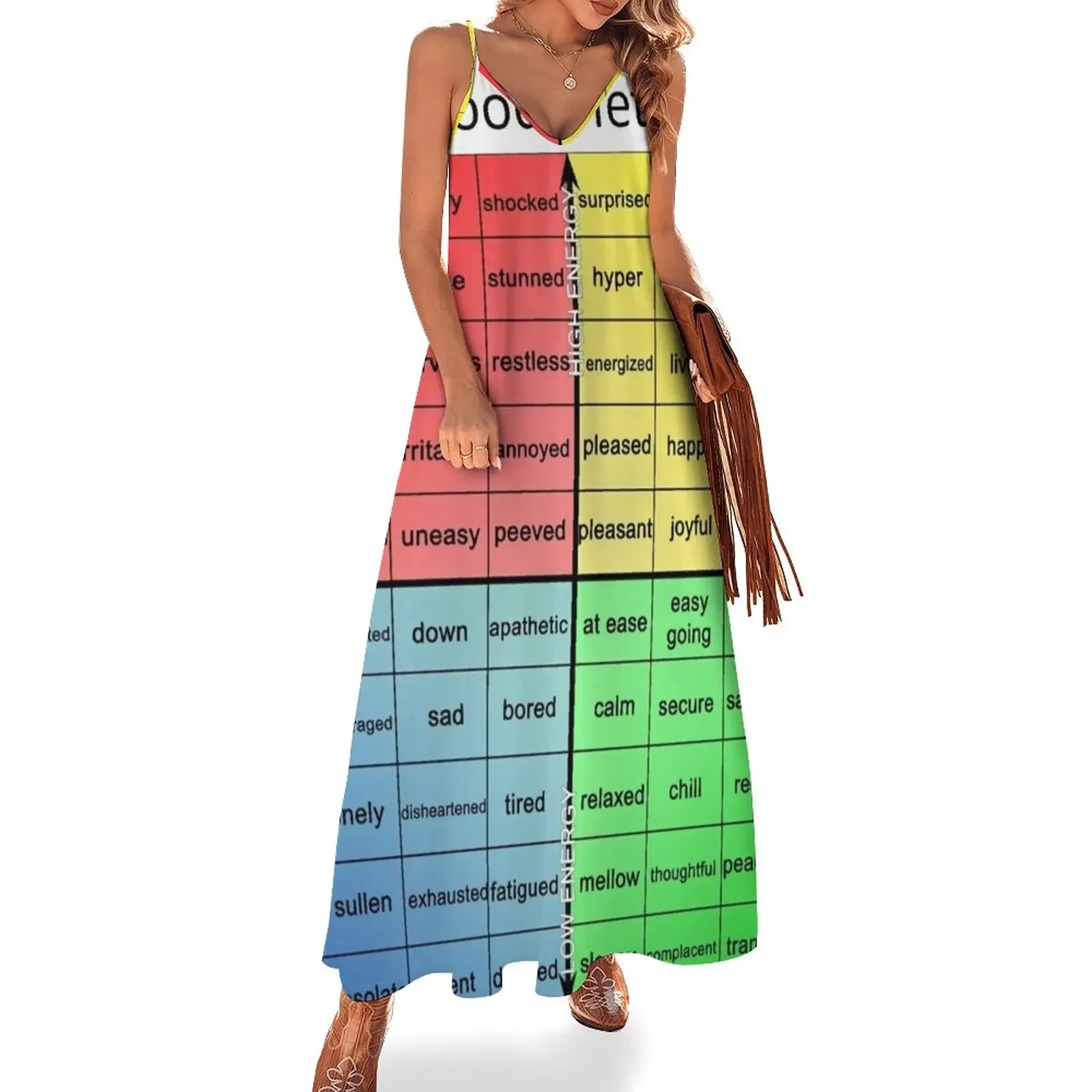 Mood Meter Sleeveless Dress bandage dress elegant women's dresses sale women's summer clothing 2025 Dress
Mood Meter Sleeveless Dress bandage dress elegant women's dresses sale women's summer clothing 2025 Dress