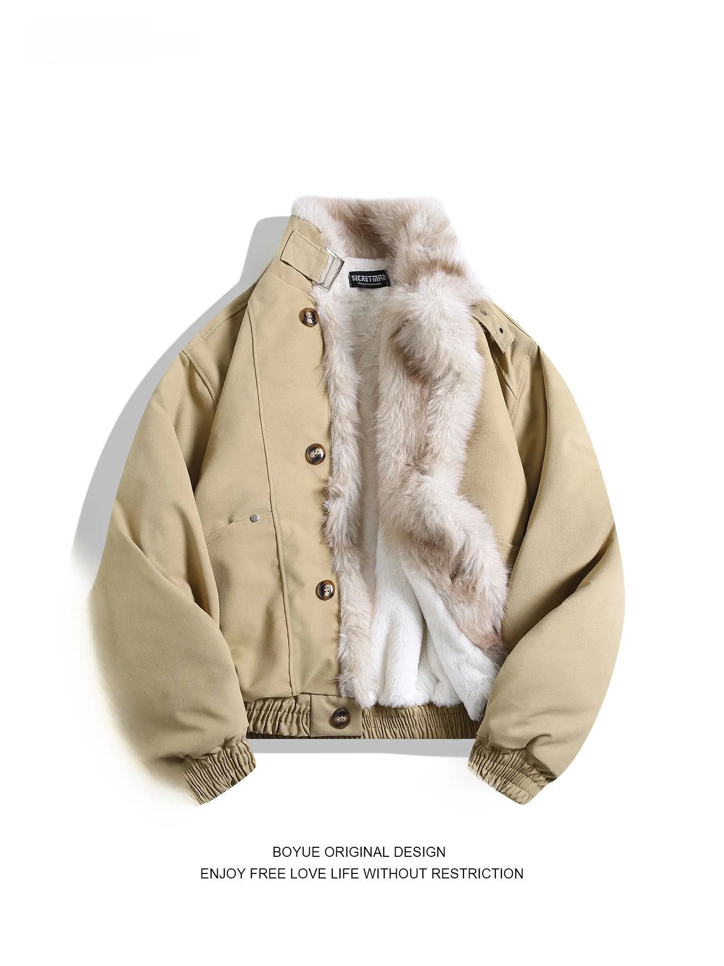 Мужская утепленная куртка Boyue Youth Outdoor с меховым воротником, рабочая одежда, теплая повседневная длинная куртка из хлопка
Мужская утепленная куртка Boyue Youth Outdoor с меховым воротником, рабочая одежда, теплая повседневная длинная куртка из хлопка