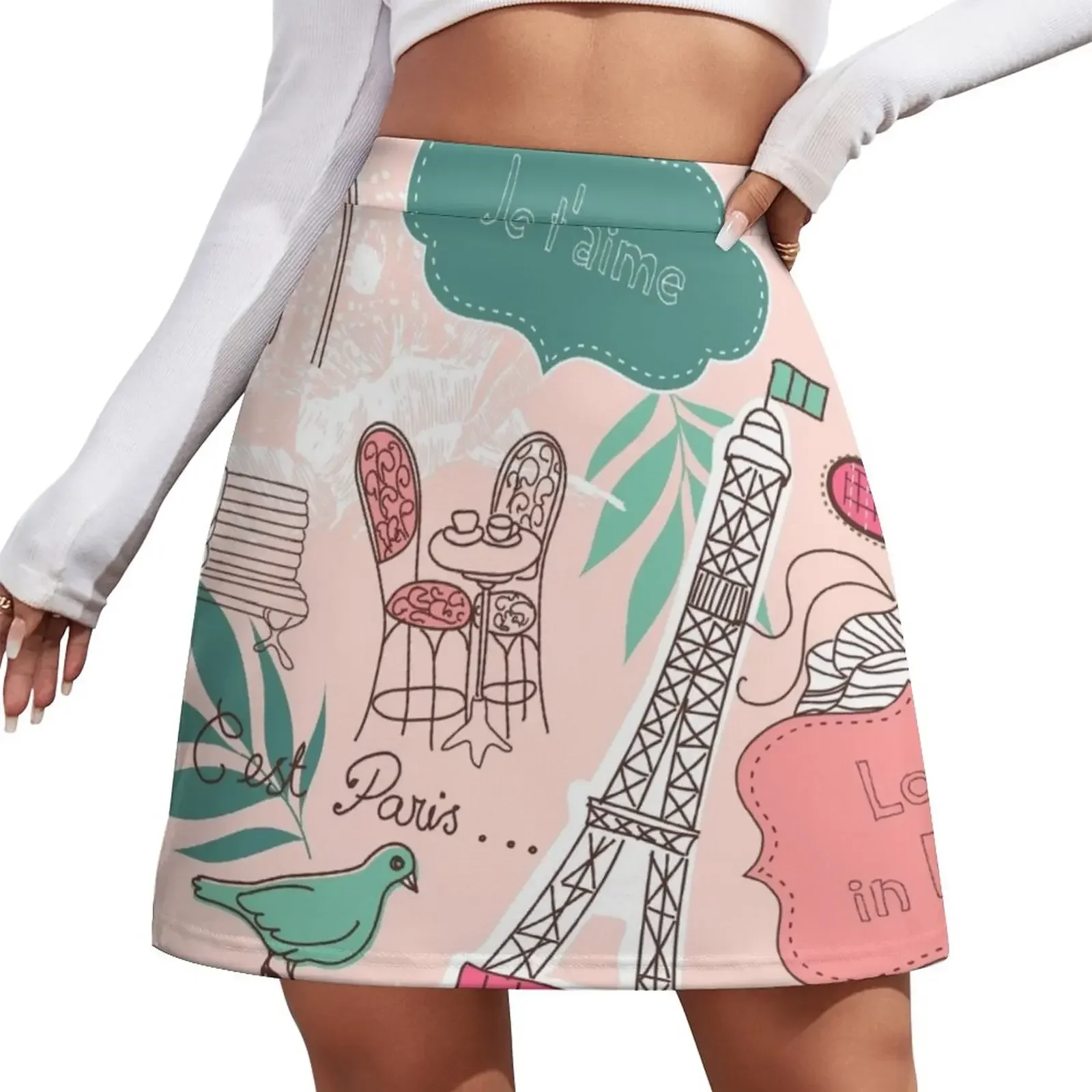 Paris In Love Mini Skirt skirts summer 2026 woman japanese fashion Korean clothing Clothing female
Paris In Love Mini Skirt skirts summer 2026 woman japanese fashion Korean clothing Clothing female