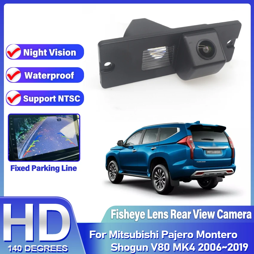 Backup Rear View Camera Fisheye Lens For Mitsubishi Pajero Montero Shogun V80 MK4 2006~2019 CCD Night Vision parking Camera
Backup Rear View Camera Fisheye Lens For Mitsubishi Pajero Montero Shogun V80 MK4 2006~2019 CCD Night Vision parking Camera