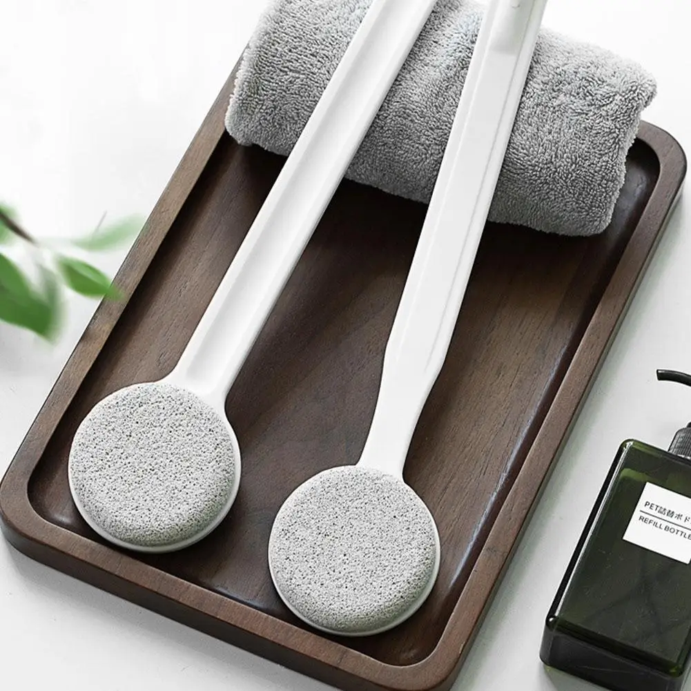 Long Handle Back Brush For Shower Soft Bristles Body Exfoliating Bath Brush Back Scrubber Bath Supplies With Pumice Stone N1F0
Long Handle Back Brush For Shower Soft Bristles Body Exfoliating Bath Brush Back Scrubber Bath Supplies With Pumice Stone N1F0