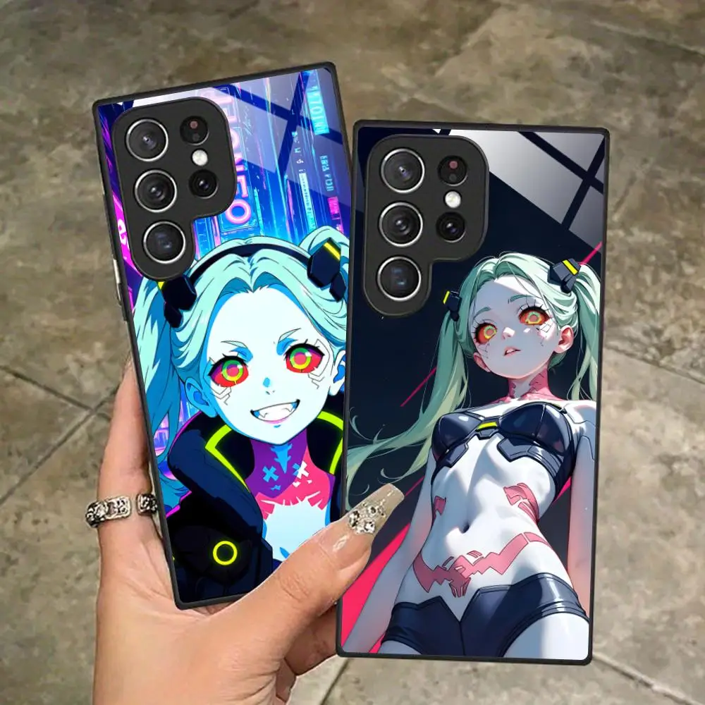Чехол для мобильного телефона в стиле панк Girl Rebecca для Samsung Galaxy A56 55 54 53 52 51 36 35 34 23 16 15 5G, стеклянный цветной чехол, роскошный чехол
Чехол для мобильного телефона в стиле панк Girl Rebecca для Samsung Galaxy A56 55 54 53 52 51 36 35 34 23 16 15 5G, стеклянный цветной чехол, роскошный чехол