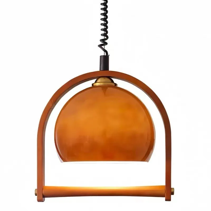 Medieval glass retractable chandelier Japanese amber restaurant island bar light
Medieval glass retractable chandelier Japanese amber restaurant island bar light