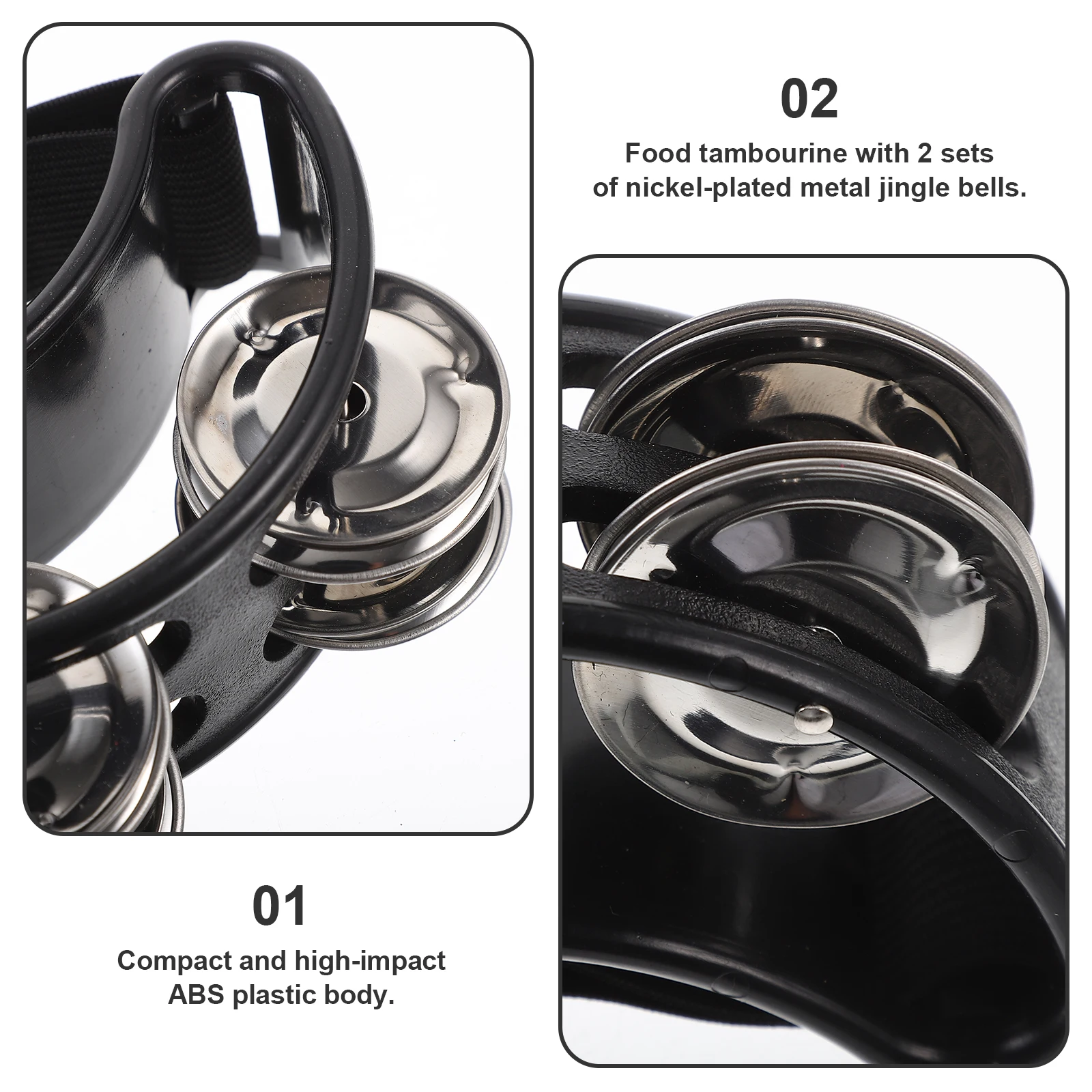 Foot Bell Percussion Instrument Tambourines Baby Bells Musical Jingle Rattle The Child
Foot Bell Percussion Instrument Tambourines Baby Bells Musical Jingle Rattle The Child