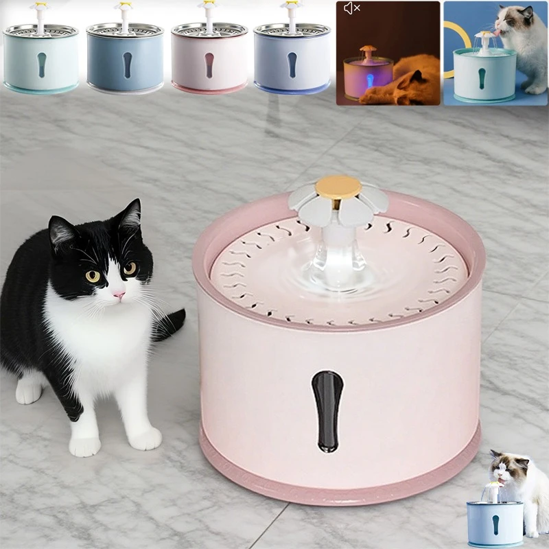 2026 Pets Water Fountain Auto Filter Silent Circulation Durable Large Capacity Stainless Water Fountain Fontanella Acqua Gatti
2026 Pets Water Fountain Auto Filter Silent Circulation Durable Large Capacity Stainless Water Fountain Fontanella Acqua Gatti