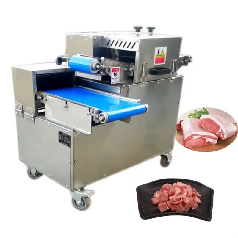New Chicken Dice Machine Meat Cutting Machine for Butcher Machine for Cutting Meat Tenderloin Fillets Chicken Tenders
New Chicken Dice Machine Meat Cutting Machine for Butcher Machine for Cutting Meat Tenderloin Fillets Chicken Tenders