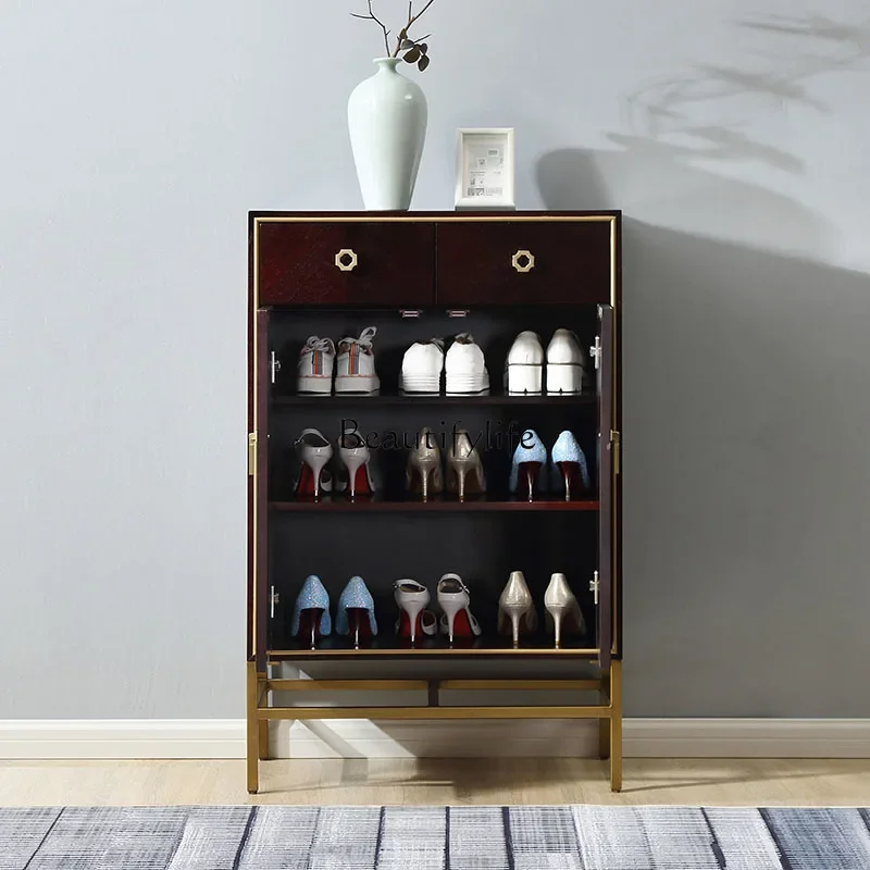 wall entrance cabinet Solid wood light luxury modern simple small storage cabinet
wall entrance cabinet Solid wood light luxury modern simple small storage cabinet