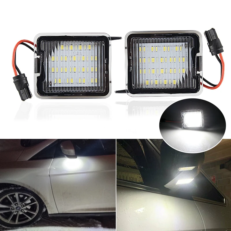 2 шт. CANBUS светодиодный светильник под зеркалом для Ford Focus MK3 MK2 Mondeo MKIV MKV Kuga C-Max Escape S-Max Under Mirror Welcome La
2 шт. CANBUS светодиодный светильник под зеркалом для Ford Focus MK3 MK2 Mondeo MKIV MKV Kuga C-Max Escape S-Max Under Mirror Welcome La