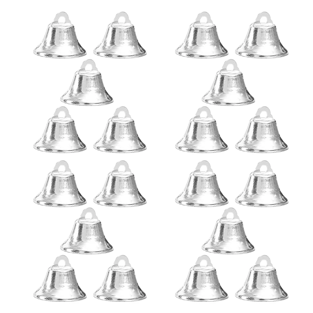 50 Pcs Metal Bell Pendants Christmas Hanging nament Xmas Decors Silver Creative Pendant Home Garden Party Decorations
50 Pcs Metal Bell Pendants Christmas Hanging nament Xmas Decors Silver Creative Pendant Home Garden Party Decorations