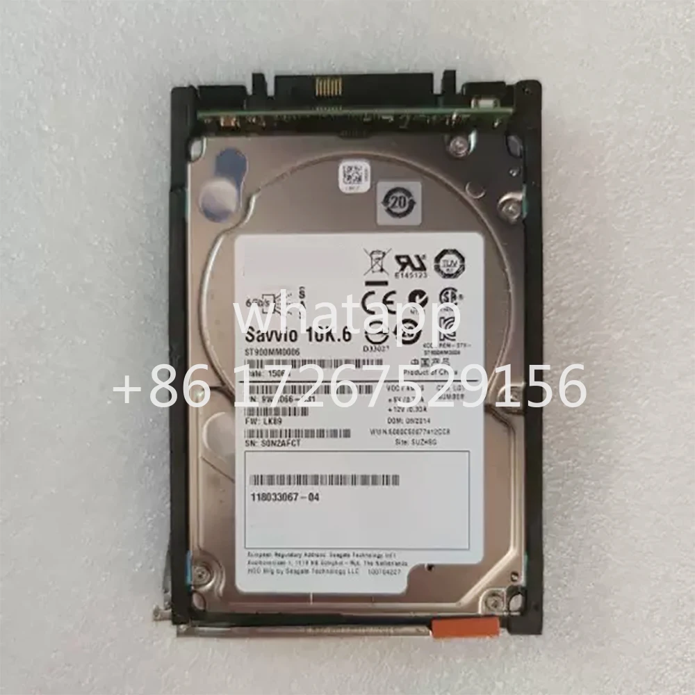 Жесткий диск 005050212 900G 10K SAS 6G 2,5'' VNX 118033067 -04 Жесткий диск для хранения данных для EMC
Жесткий диск 005050212 900G 10K SAS 6G 2,5'' VNX 118033067 -04 Жесткий диск для хранения данных для EMC