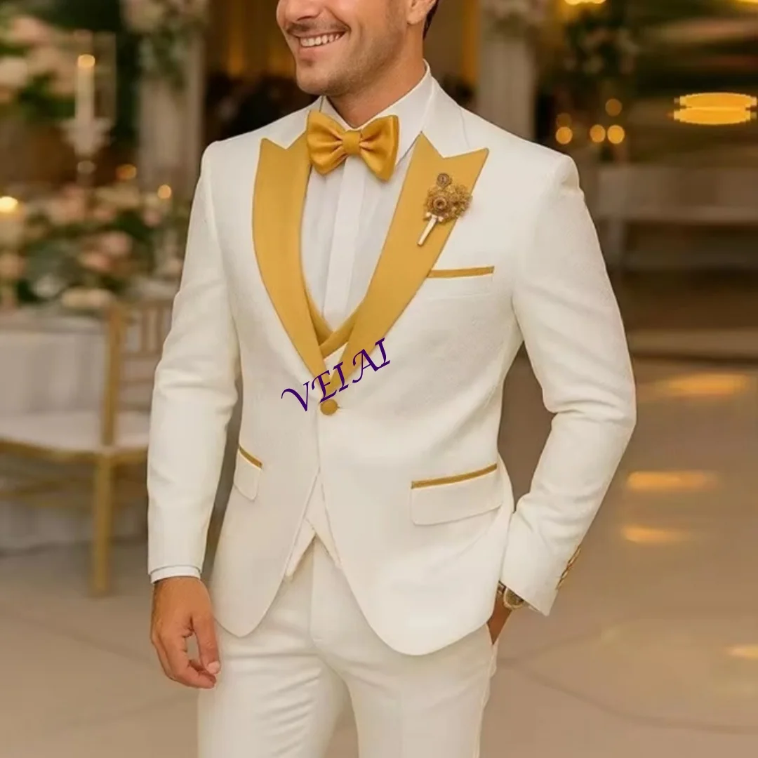 Индивидуальный белый и бордовый деловой мужской костюм для жениха, жениха, свадебной вечеринки, выпускного вечера, деловые мужские смокинги, комплект из 3 предметов, блейзер, жилет Pa
Индивидуальный белый и бордовый деловой мужской костюм для жениха, жениха, свадебной вечеринки, выпускного вечера, деловые мужские смокинги, комплект из 3 предметов, блейзер, жилет Pa