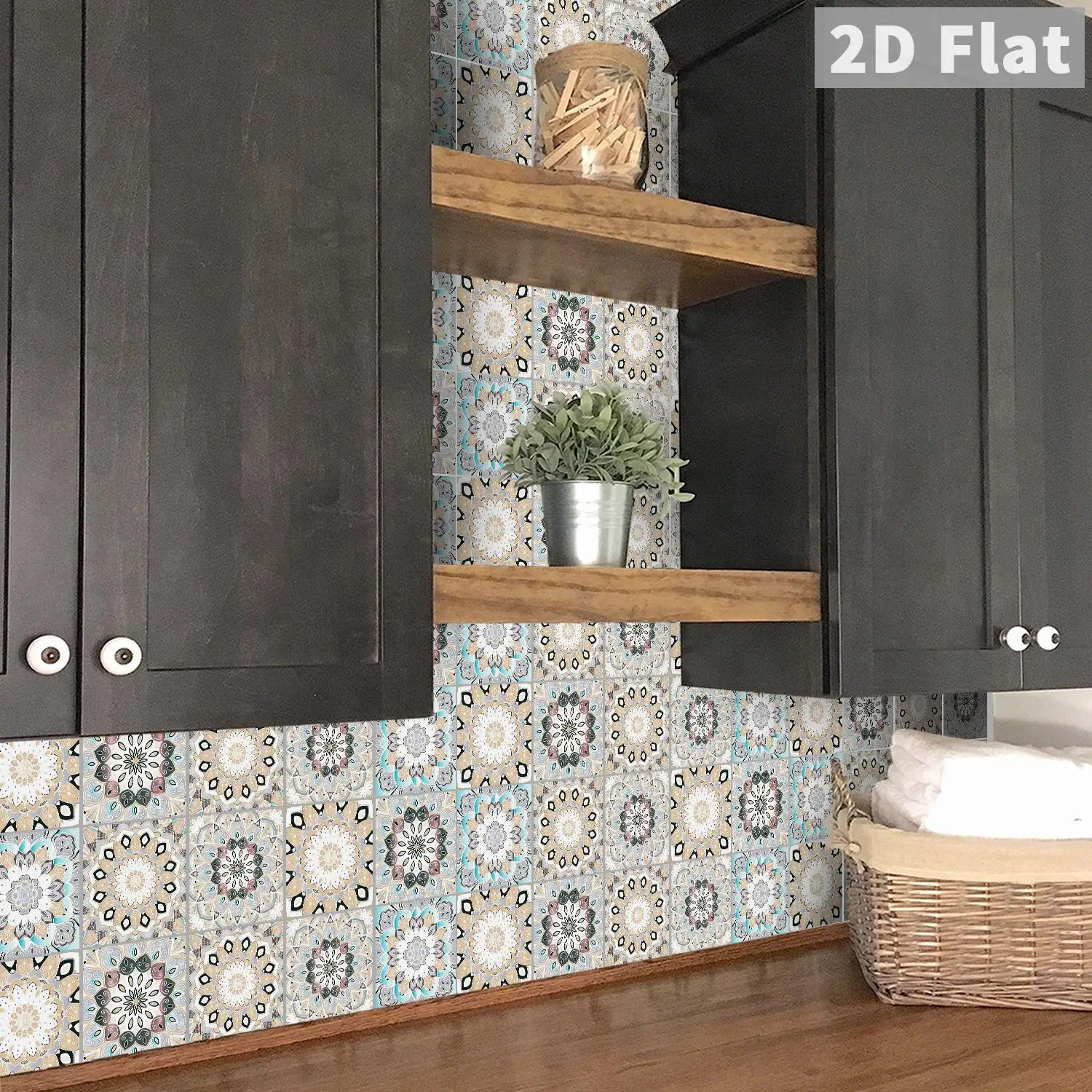 Shallow Mandala flower brick stickers for kitchen, bathroom, living room, minimalist retro style space decoration stickers
Shallow Mandala flower brick stickers for kitchen, bathroom, living room, minimalist retro style space decoration stickers