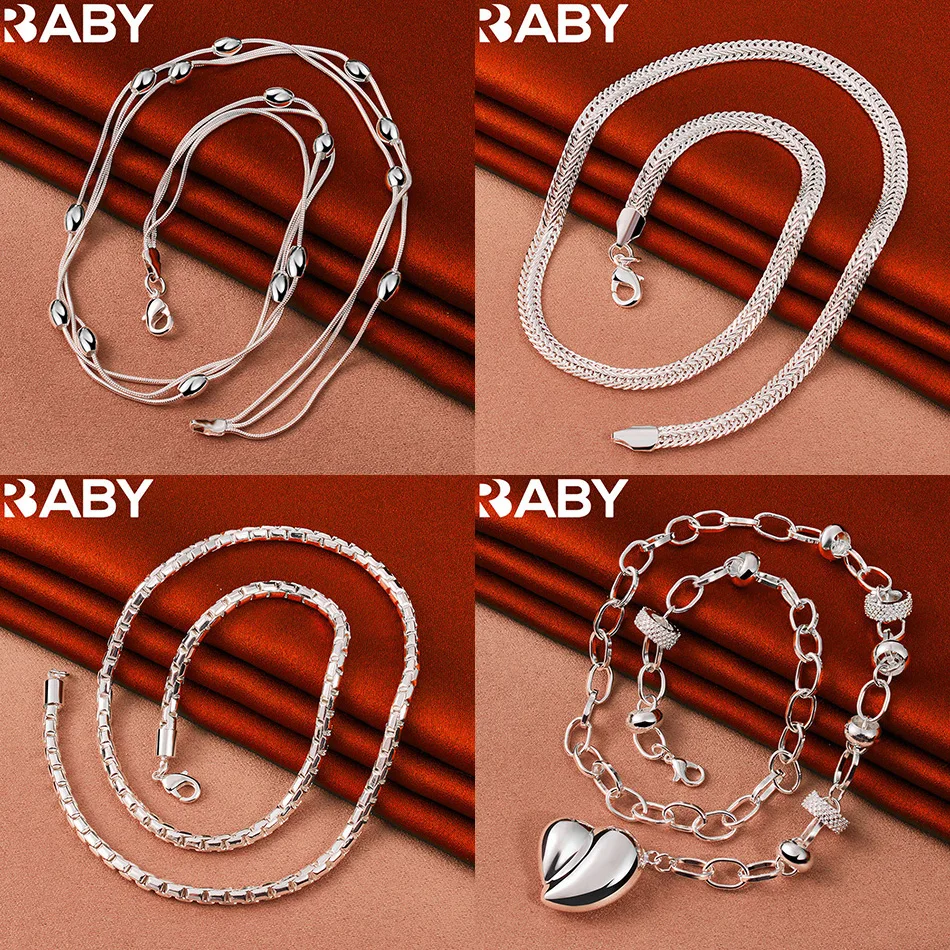 URBABY стерлингового серебра 925 пробы 45 см геометрическое ожерелье для женщин и мужчин подарок на годовщину популярные дикие модные романтические украшения 
URBABY стерлингового серебра 925 пробы 45 см геометрическое ожерелье для женщин и мужчин подарок на годовщину популярные дикие модные романтические украшения