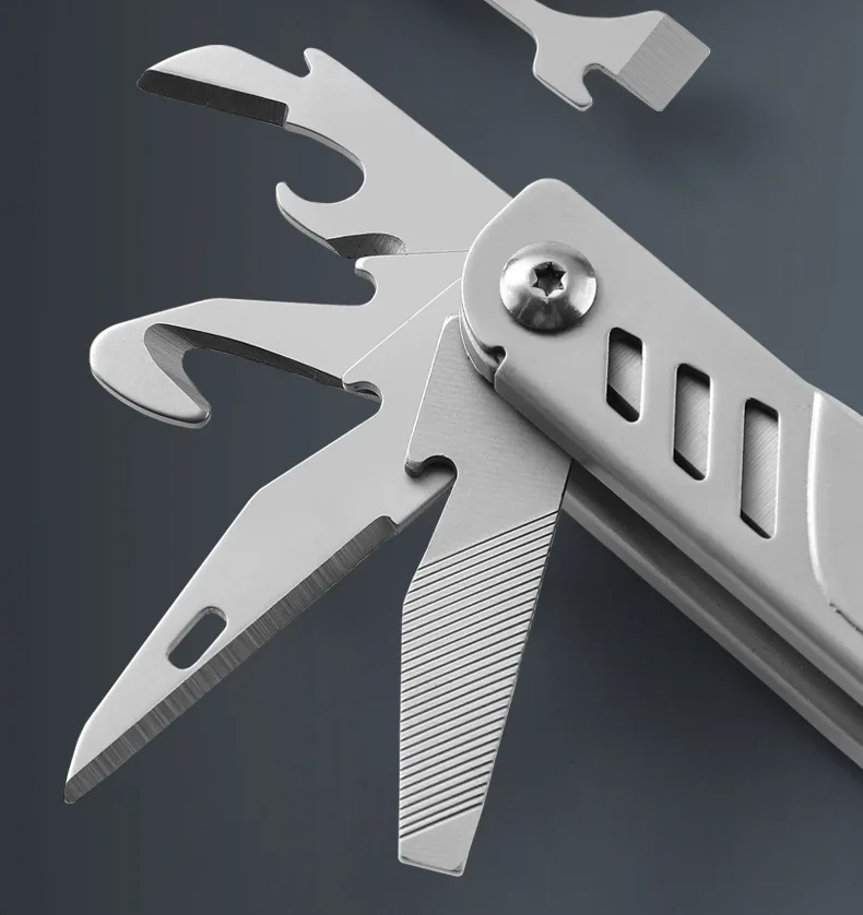 Portable Pocket Knife Multifunctional Outdoor Survival Features Industrial Grade Folding Camping Scissors Saw Sharp EDC Blade
Portable Pocket Knife Multifunctional Outdoor Survival Features Industrial Grade Folding Camping Scissors Saw Sharp EDC Blade