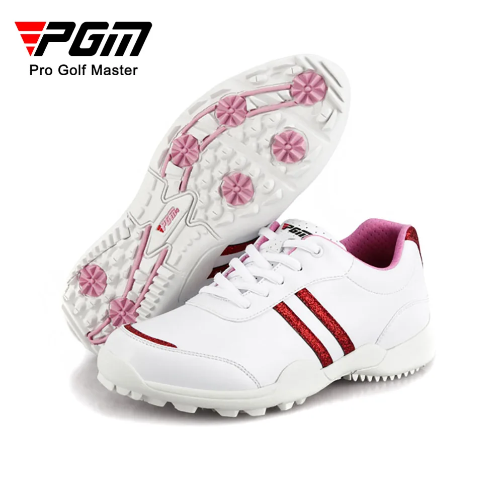 PGM Golf Shoes Ladies Sports Shoes Glitter Waterproof Breathable Sneakers
PGM Golf Shoes Ladies Sports Shoes Glitter Waterproof Breathable Sneakers