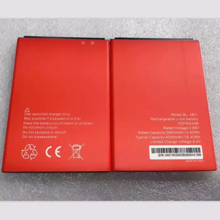 Original Battery BL-38CI For Itel A58 A58pro A27 A49 For Nokia C12 3.85V 3850mAh Mobile Phone 
Original Battery BL-38CI For Itel A58 A58pro A27 A49 For Nokia C12 3.85V 3850mAh Mobile Phone