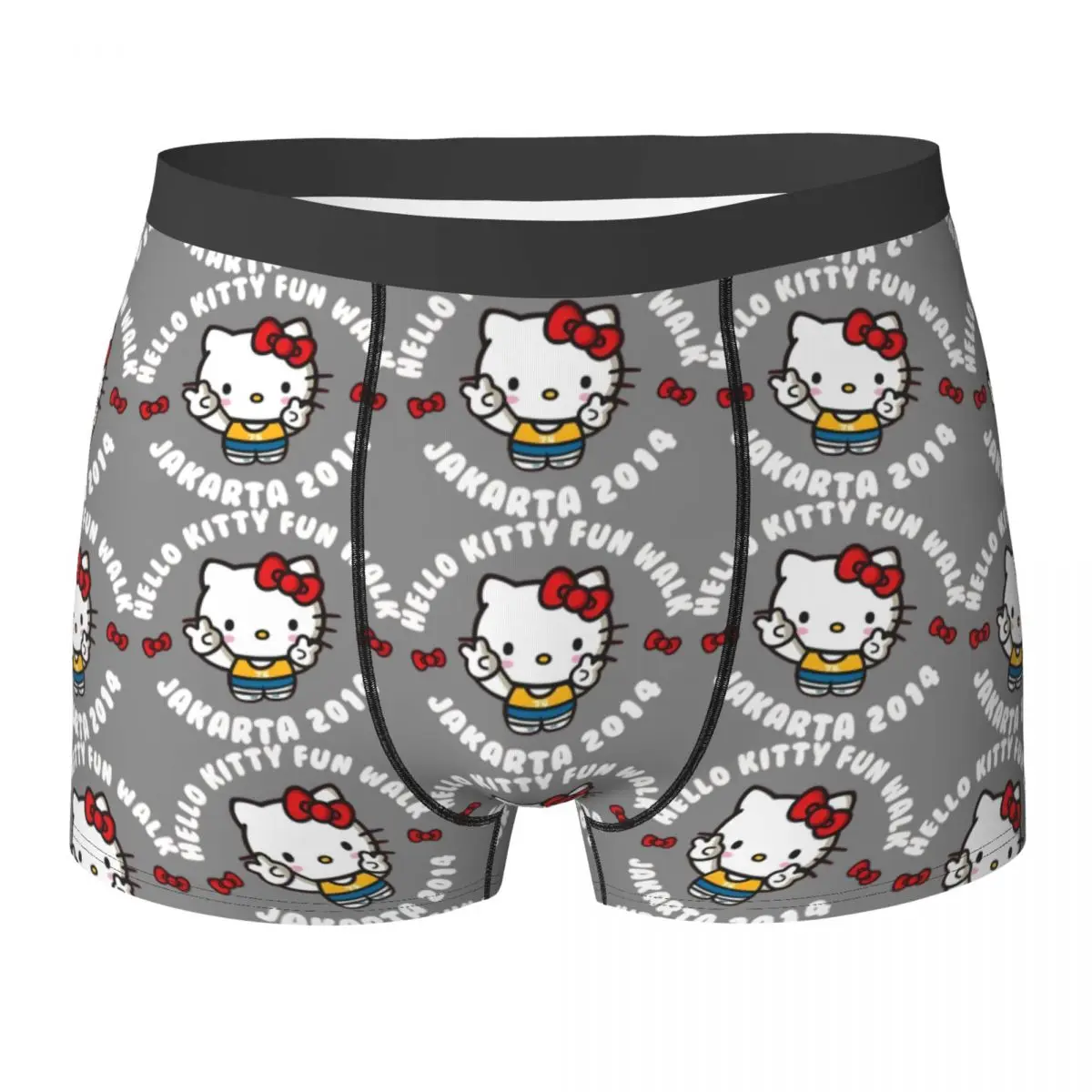 Hello Kitty Cartoon Boxer Shorts Pouch Underwear High Quality Design Shorts Briefs Sexy Soft Men Panties Big Size 2XL
Hello Kitty Cartoon Boxer Shorts Pouch Underwear High Quality Design Shorts Briefs Sexy Soft Men Panties Big Size 2XL