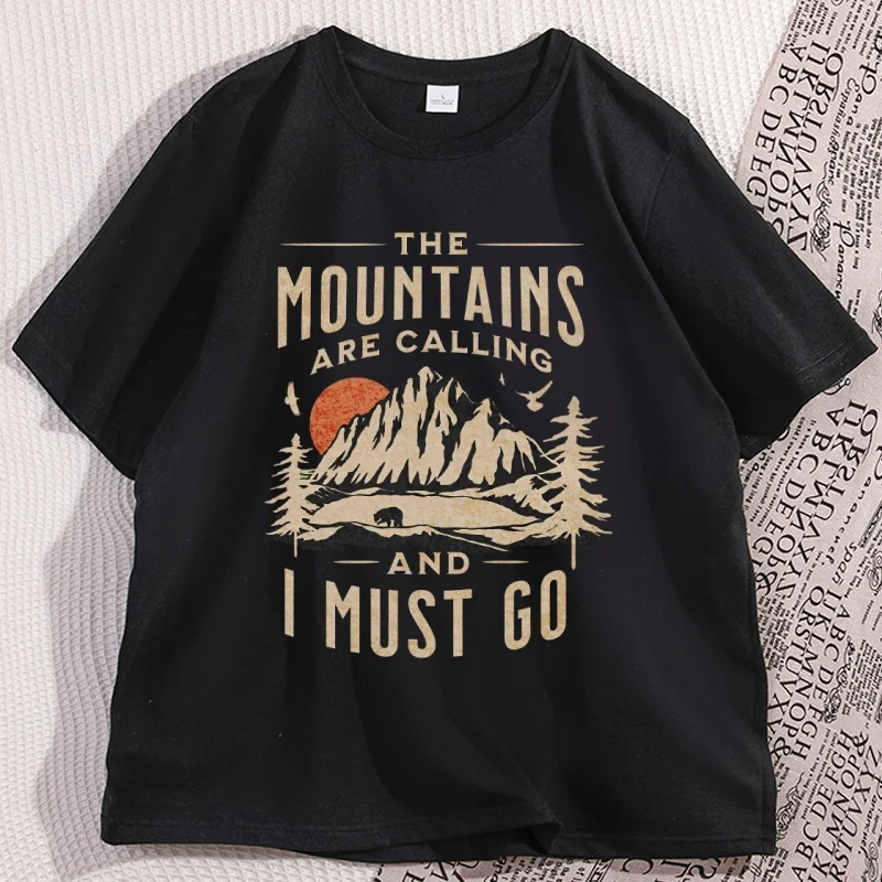 Retro The Mountains Are Calling T-Shirt Hiking T Shirt Camping Travel T-Shirt Nature Lover Camping Vacation Tshirt Clothes
Retro The Mountains Are Calling T-Shirt Hiking T Shirt Camping Travel T-Shirt Nature Lover Camping Vacation Tshirt Clothes