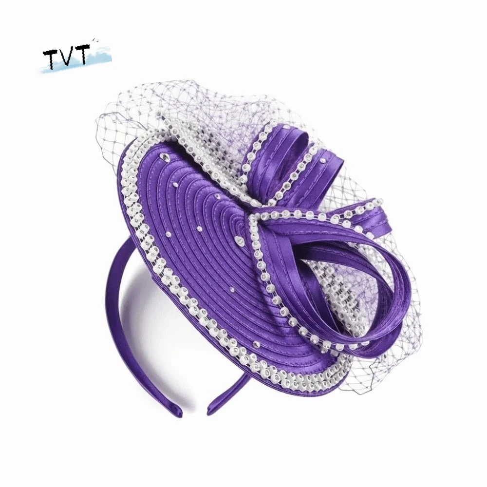 Rhinestone Studded Fascinator Hat Bowknot Design Detachable Birdcage Veil Headpiece Lightweight Mesh Layered Flower
Rhinestone Studded Fascinator Hat Bowknot Design Detachable Birdcage Veil Headpiece Lightweight Mesh Layered Flower