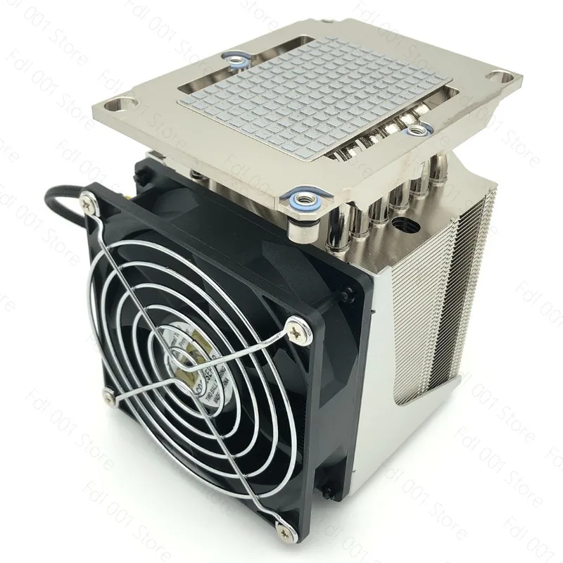 4U Active Server Heatsink 3647 Square with 5 Heatpipes Server CPU Cooler with 9025MM Quiet Cooling Fans
4U Active Server Heatsink 3647 Square with 5 Heatpipes Server CPU Cooler with 9025MM Quiet Cooling Fans