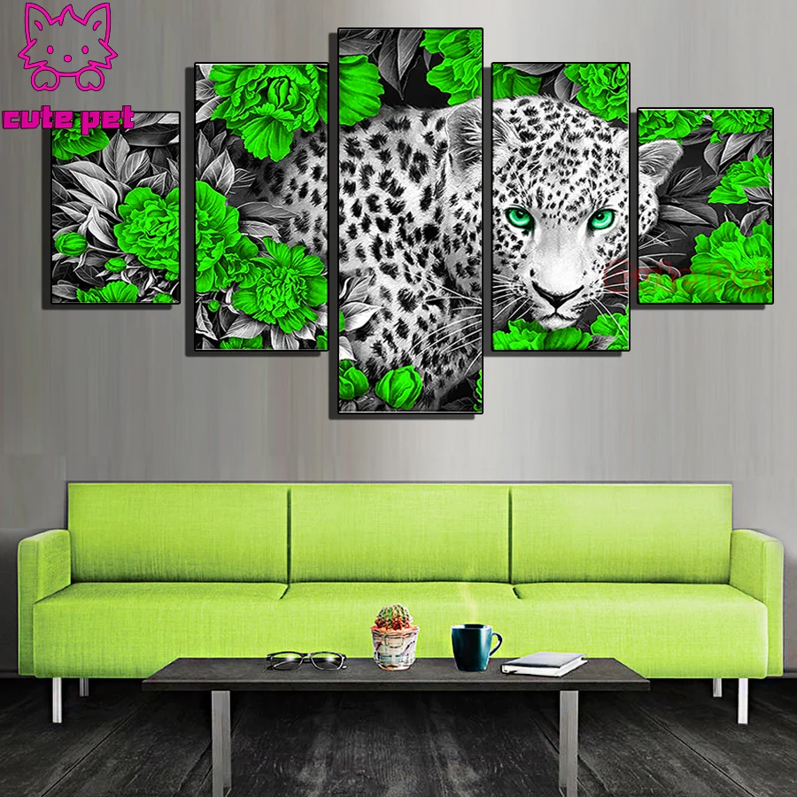 animal Cross Stitch DIY Diamond Painting Flower and leopard DIY Full Square Diamond Decor Gift 5d Diamond Embroidery Mosaic 5PCS
animal Cross Stitch DIY Diamond Painting Flower and leopard DIY Full Square Diamond Decor Gift 5d Diamond Embroidery Mosaic 5PCS