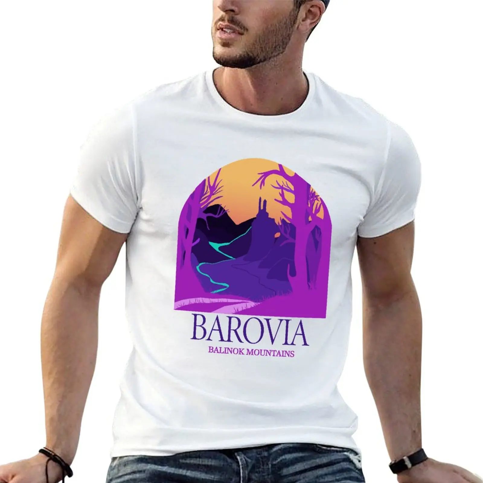 Barovia T-Shirt man tshirt mens graphic t shirts t shirts for man cotton soft T-shirt
Barovia T-Shirt man tshirt mens graphic t shirts t shirts for man cotton soft T-shirt