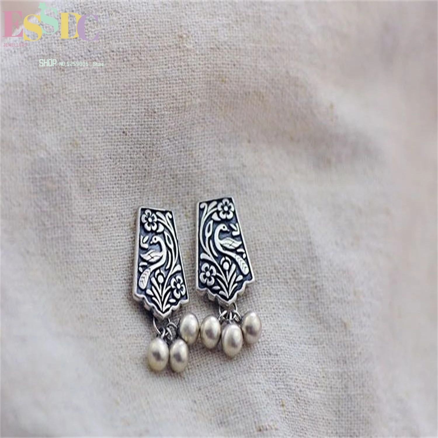 Серебряные серьги с цветочным узором, винтажные, в стиле бохо, этнические, ручной работы, изящные летние серьги для женщин, минималистичные
Серебряные серьги с цветочным узором, винтажные, в стиле бохо, этнические, ручной работы, изящные летние серьги для женщин, минималистичные