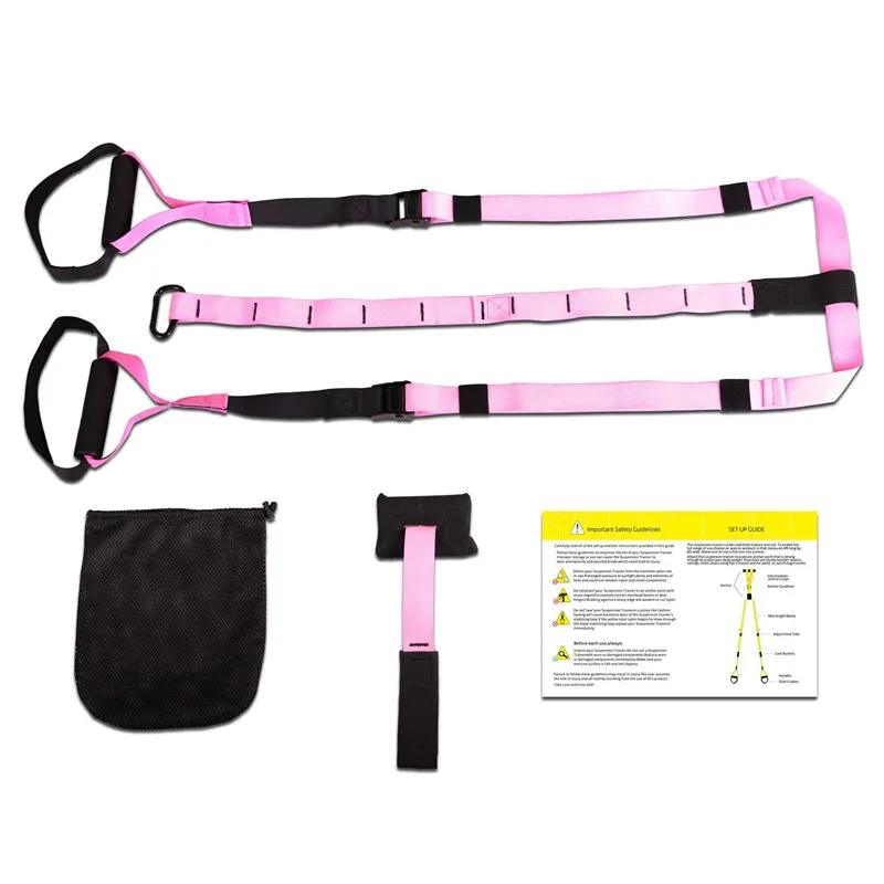 Nylon Multifunction Home Gym Suspension Trainer Straps-Durable Strength Training Body Building Customized Color Logo Sports
Nylon Multifunction Home Gym Suspension Trainer Straps-Durable Strength Training Body Building Customized Color Logo Sports