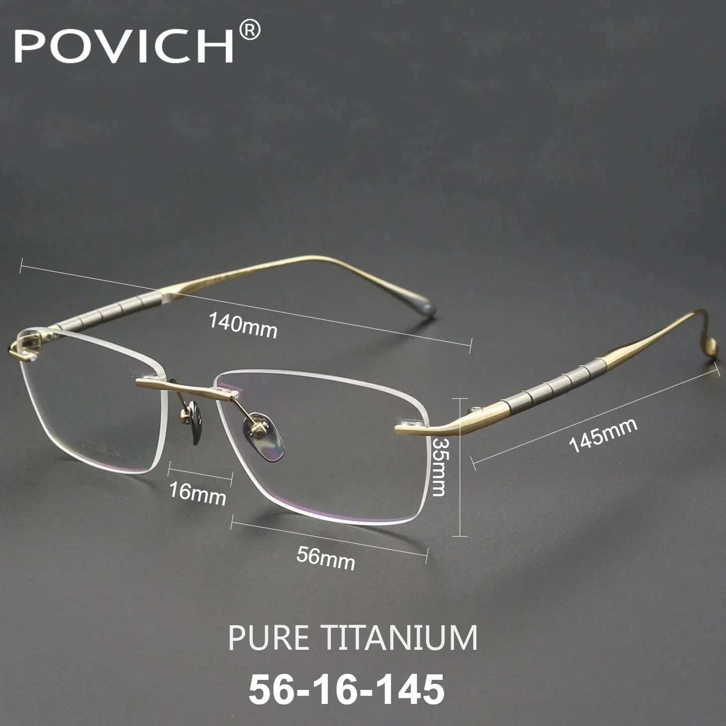Luxury Rimless Frame Fashion Eyeglasses Men Titanium Flexible Light Spectacles Top Quality Eyewear for Male Optical Glasses
Luxury Rimless Frame Fashion Eyeglasses Men Titanium Flexible Light Spectacles Top Quality Eyewear for Male Optical Glasses