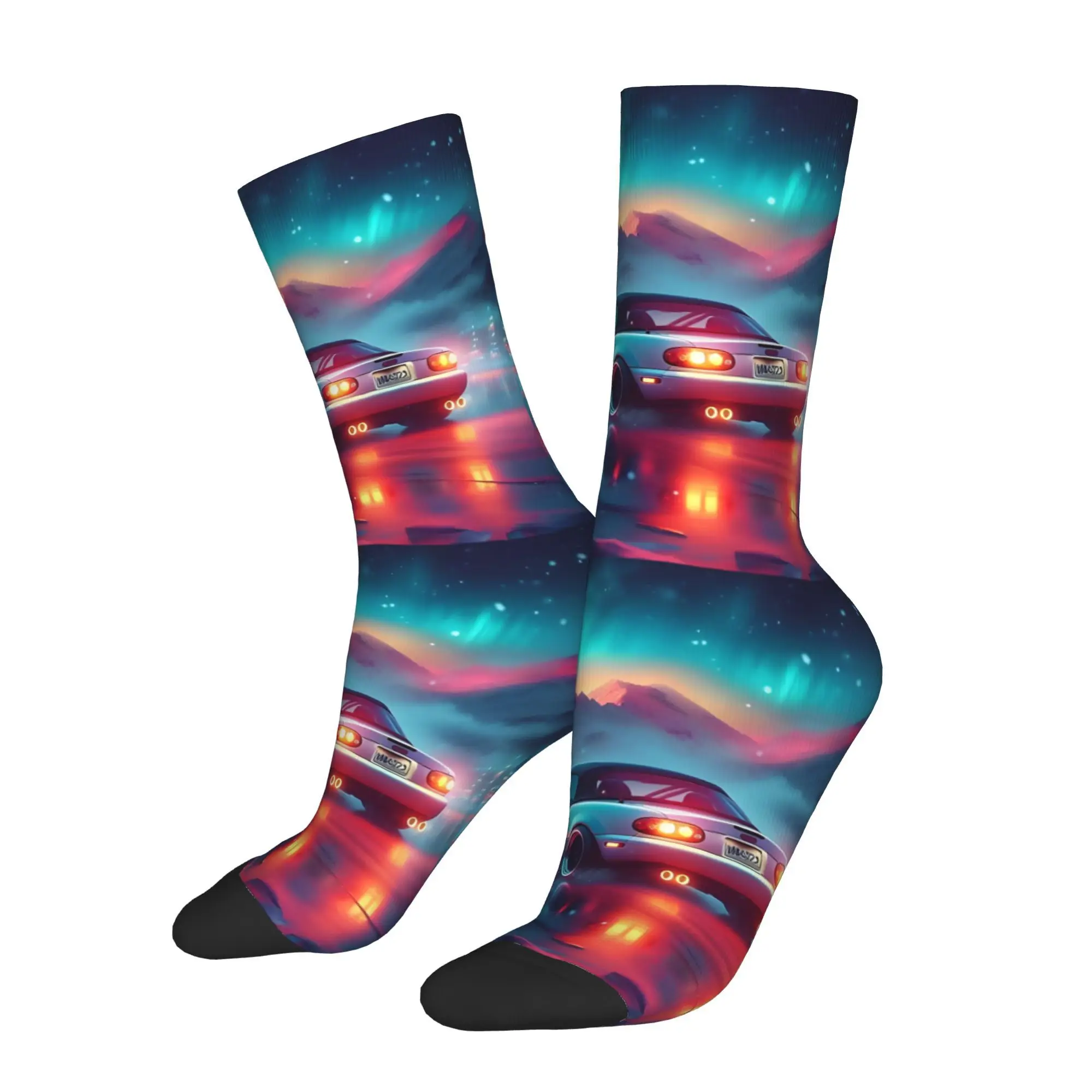 Aurora Polar Bear Iceberg Men Cycling Socks All Season Breathable Athletic Crew Socks for Spring Summer Fall Winter
Aurora Polar Bear Iceberg Men Cycling Socks All Season Breathable Athletic Crew Socks for Spring Summer Fall Winter