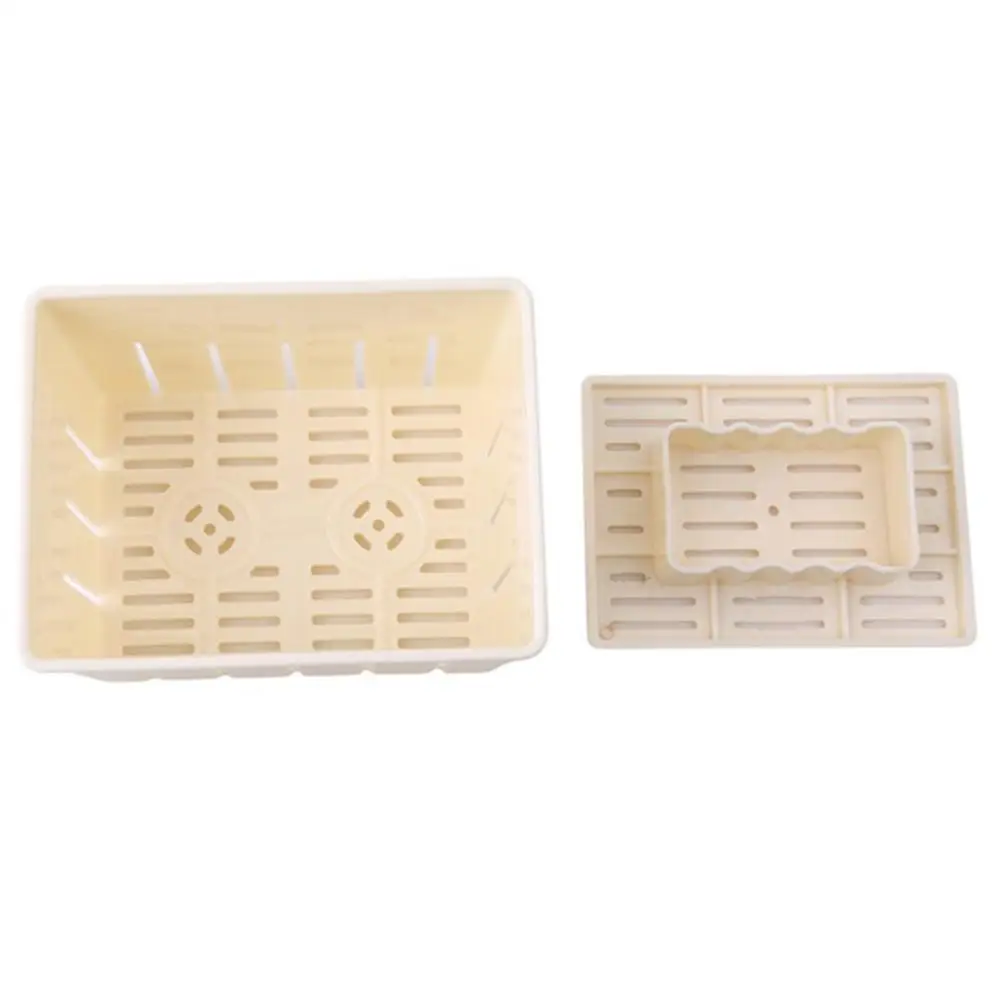 Plastic Tofu & Cheese Press Mold Maker Homemade Making Mold Box Case DIY Pressing Mould Kitchen Tool With A Cotton Gauze
Plastic Tofu & Cheese Press Mold Maker Homemade Making Mold Box Case DIY Pressing Mould Kitchen Tool With A Cotton Gauze