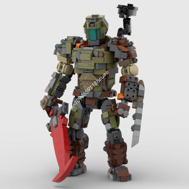 878pcs MOC Doomguy Building Blocks collector Christmas toy Gift Children's Model Construction DIY Assemble creative idea
878pcs MOC Doomguy Building Blocks collector Christmas toy Gift Children's Model Construction DIY Assemble creative idea