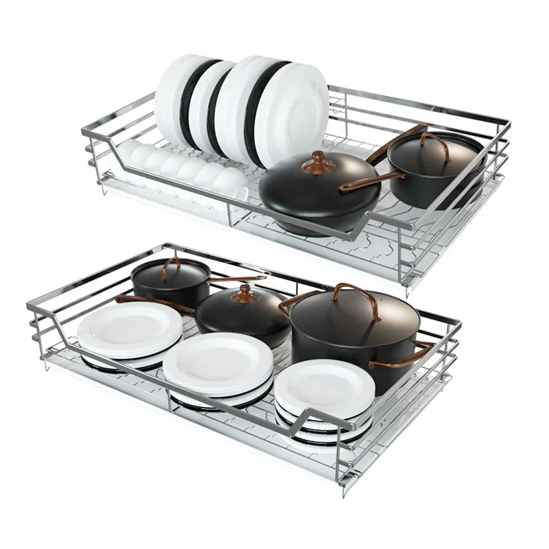 Basket Kitchen Cabinet Storage Drawer Kitchen Cabinet Flat Steel Basket Bowl Rack Double Layer Stainless Steel Bowl Basket
Basket Kitchen Cabinet Storage Drawer Kitchen Cabinet Flat Steel Basket Bowl Rack Double Layer Stainless Steel Bowl Basket