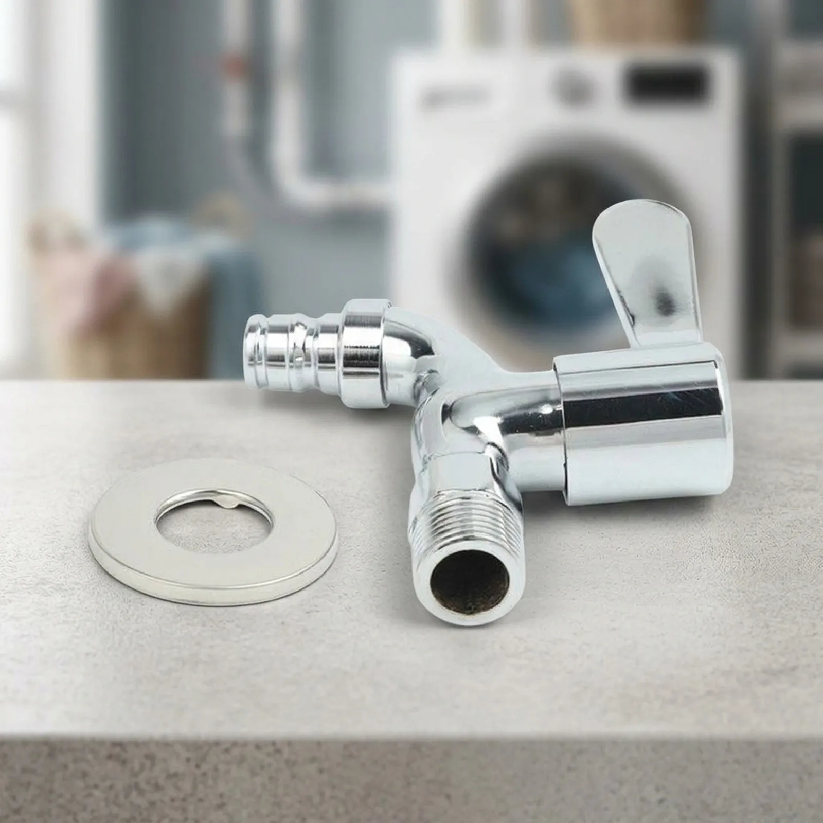 Faucet In-wall Faucet Kitchen Faucets For Washing Machine 4-point Copper Valve Core Silver Color Home Improvement
Faucet In-wall Faucet Kitchen Faucets For Washing Machine 4-point Copper Valve Core Silver Color Home Improvement