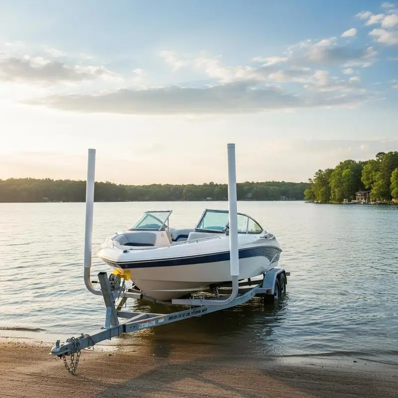 Adjustable Vessel Towing Posts 60 Inch For Ski Boat Fishing Boat Sailboat Trailer High-Hardness Steel 2PCS Set PVC Pipe Housing Heavy Duty Support Bracket Adjustable Width Square Tube Construction
Adjustable Vessel Towing Posts 60 Inch For Ski Boat Fishing Boat Sailboat Trailer High-Hardness Steel 2PCS Set PVC Pipe Housing Heavy Duty Support Bracket Adjustable Width Square Tube Construction