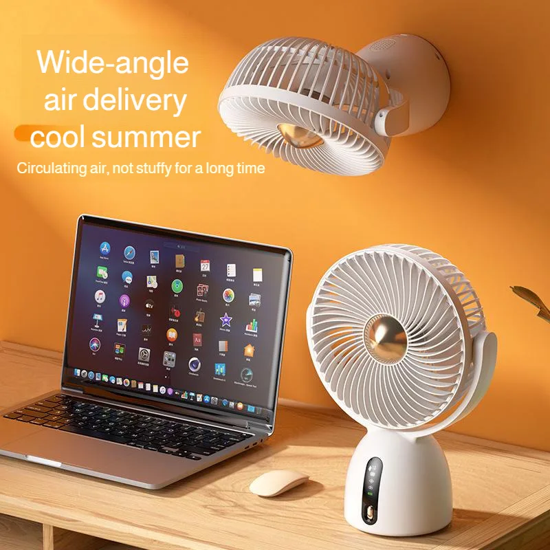 2025 Smart VoiceControlled USB Rechargeable Portable Desk Fan, Office/Dorm Silent Cooling Fan With Intelligent Control
2025 Smart VoiceControlled USB Rechargeable Portable Desk Fan, Office/Dorm Silent Cooling Fan With Intelligent Control
