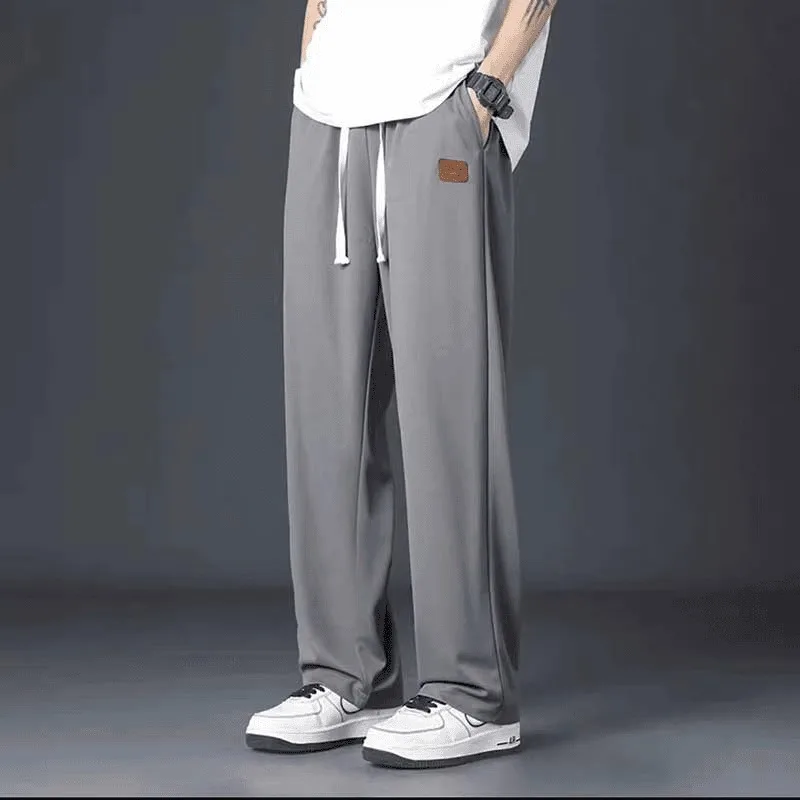 Ice Silk Casual Pants Men's Summer Trendy Brand Versatile Drapey Straight Leg West Pants Loose Wide Leg Sports Long Trousers
Ice Silk Casual Pants Men's Summer Trendy Brand Versatile Drapey Straight Leg West Pants Loose Wide Leg Sports Long Trousers