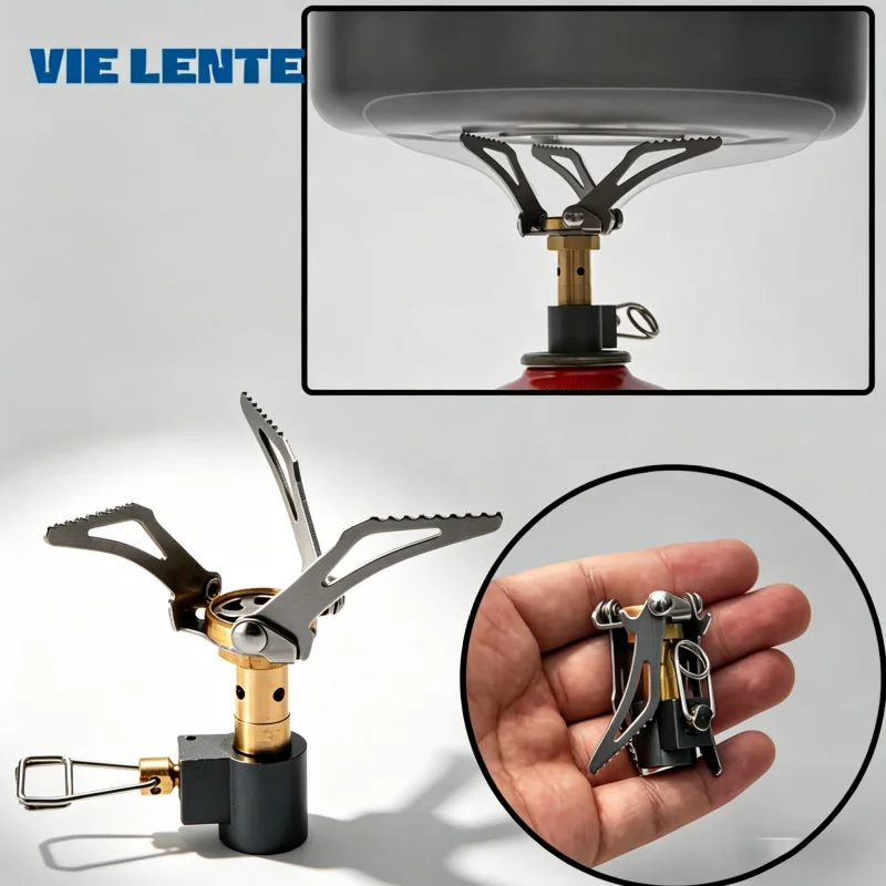Portable Folding Gas Stove, Mini Camping Burner with Safety Head for Outdoor, Picnic and Survival
Portable Folding Gas Stove, Mini Camping Burner with Safety Head for Outdoor, Picnic and Survival