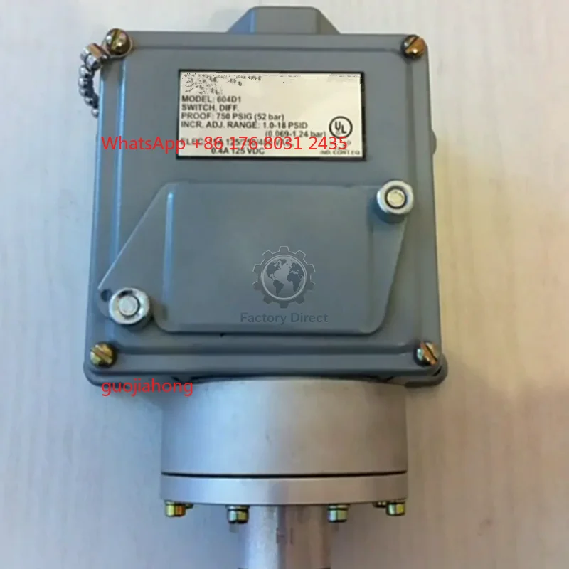 100% Brand New and Original Pressure Switch 604PM21 Fast Shipping Via FedEx or DHL Express!
100% Brand New and Original Pressure Switch 604PM21 Fast Shipping Via FedEx or DHL Express!
