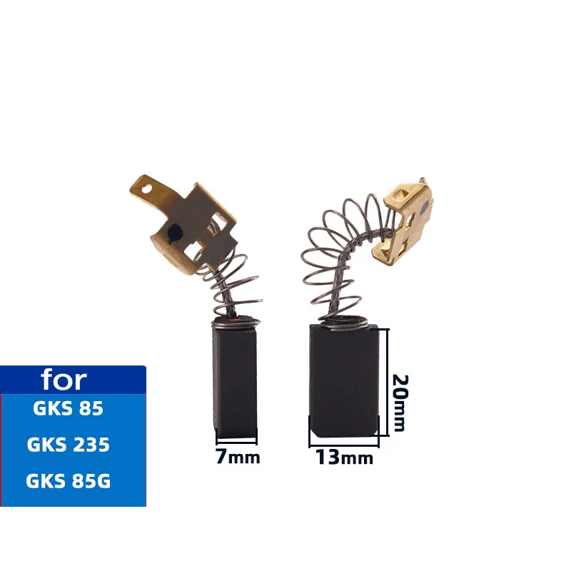 Carbon Brushes for Bosch GKS85 85G 235 Graphite Conductive Saws Accessories 7x13x20mm
Carbon Brushes for Bosch GKS85 85G 235 Graphite Conductive Saws Accessories 7x13x20mm