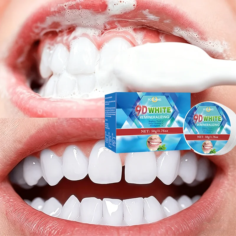 Зубной порошок 9D, 50 г, глубокое очищение, мятный вкус для свежего дыхания, отбеливающий порошок для зубов унисекс.
Зубной порошок 9D, 50 г, глубокое очищение, мятный вкус для свежего дыхания, отбеливающий порошок для зубов унисекс.