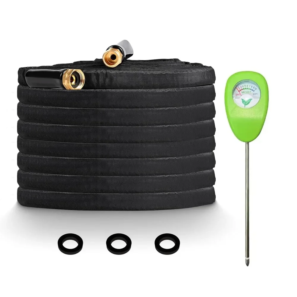50FT Lightweight Garden Hose Tangle Free Leak Proof 34 Fittings Burst Resistant Flexible Lawn Yard Watering
50FT Lightweight Garden Hose Tangle Free Leak Proof 34 Fittings Burst Resistant Flexible Lawn Yard Watering