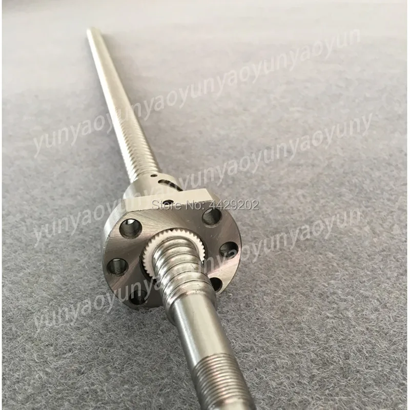 BallScrew 1610 650 700 800 900 1000 Mm Ball Screw C7 with 1610 Flange Single Ball Nut BK/BF12 End Machined for Cnc Parts
BallScrew 1610 650 700 800 900 1000 Mm Ball Screw C7 with 1610 Flange Single Ball Nut BK/BF12 End Machined for Cnc Parts