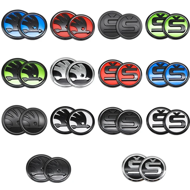 2Pcs Emblem Car Front Hood Badge Rear Trunk Sticker For Skoda Octavia Yeti VRIS a5 a7 Karoq Kamiq Fabia Kodiaq Rapid Superb
2Pcs Emblem Car Front Hood Badge Rear Trunk Sticker For Skoda Octavia Yeti VRIS a5 a7 Karoq Kamiq Fabia Kodiaq Rapid Superb