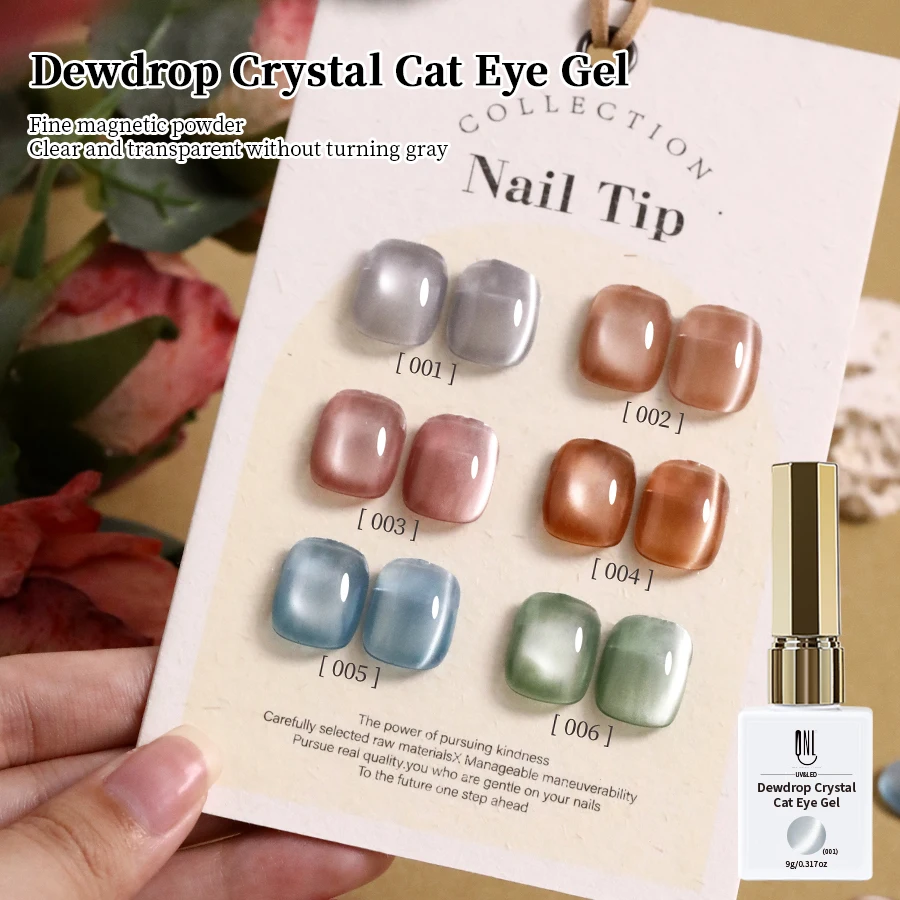 QNL Magnetic Cat Eye Gel Nail Polish 9g Dewdrop Crystal Clear Transparent UV LED Soak Off Varnish for Salon Home DIY Manicure
QNL Magnetic Cat Eye Gel Nail Polish 9g Dewdrop Crystal Clear Transparent UV LED Soak Off Varnish for Salon Home DIY Manicure