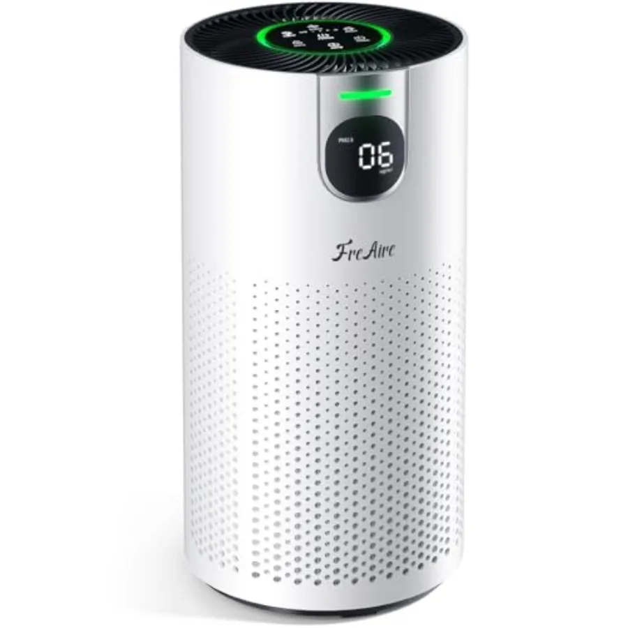 FreAire Air Purifiers for Home Large Room Covers up to 1800Ft² VisionAir 20dB Sleep Mode for Bedroom with Real-Time AQI and PM2
FreAire Air Purifiers for Home Large Room Covers up to 1800Ft² VisionAir 20dB Sleep Mode for Bedroom with Real-Time AQI and PM2