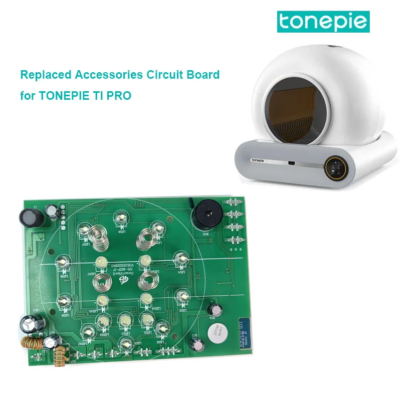 Replaced Accessories Circuit Board Function Control for TONEPIE TI PRO Pet Automatic Self Cleaning Cat Litter Sandbox Part
Replaced Accessories Circuit Board Function Control for TONEPIE TI PRO Pet Automatic Self Cleaning Cat Litter Sandbox Part
