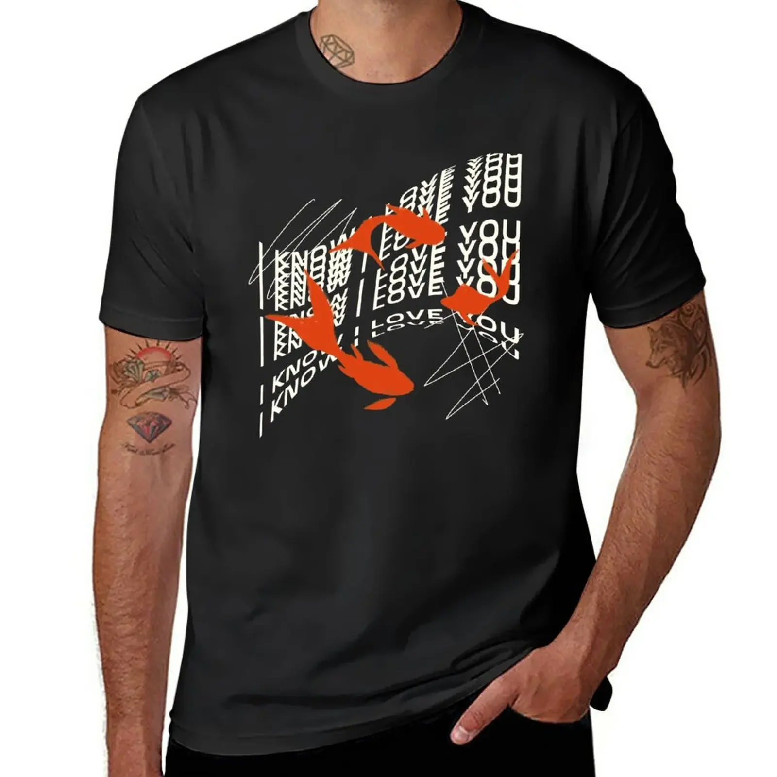 I know I love you fish T-Shirt shirts graphic tees funnys vintage t shirts for men cotton
I know I love you fish T-Shirt shirts graphic tees funnys vintage t shirts for men cotton