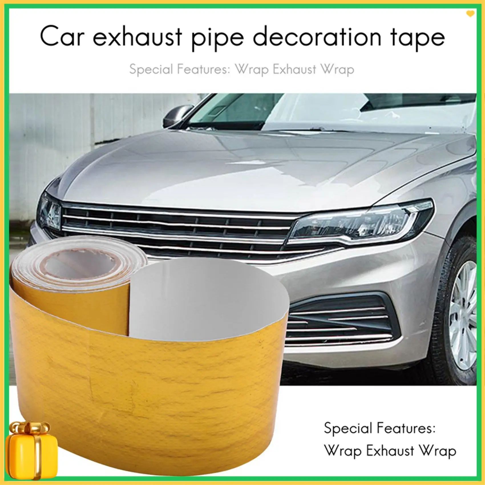 Premium Reflect A Gold Thermal Tape Air Intake Heat Insulation Shield Wrap Reflective Heat Barrier Self Adhesive Engine
Premium Reflect A Gold Thermal Tape Air Intake Heat Insulation Shield Wrap Reflective Heat Barrier Self Adhesive Engine