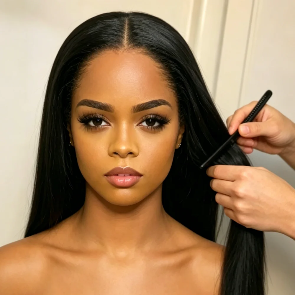 250% Density Straight Human Hair Lace Front Wig 13x4/13x6 HD Transparent Lace Frontal Wigs for Women
250% Density Straight Human Hair Lace Front Wig 13x4/13x6 HD Transparent Lace Frontal Wigs for Women